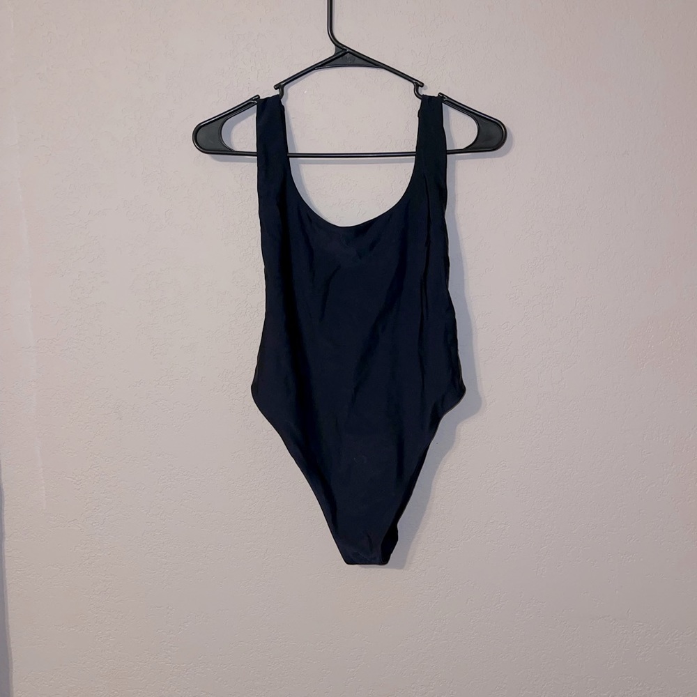 Aerie one piece swim suit low back